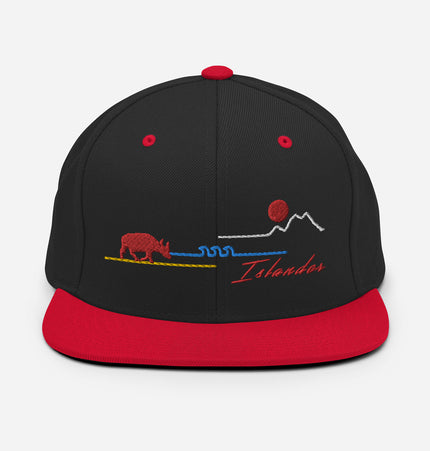 Lantau Islander | Flat Brim Snapback Hat