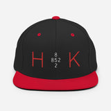 H + K Horizontal | Flat Brim Snapback Hat