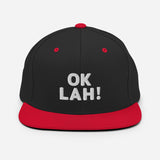 OK LAH! Bubble Text | Snapback Hat