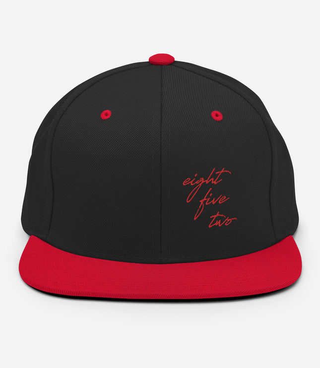 Eight Five Two Script | Snapback Hat