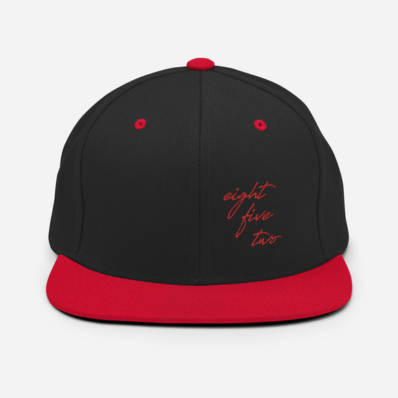 Eight Five Two Script | Snapback Hat