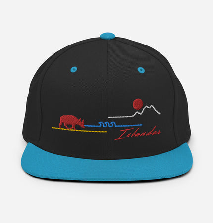 Lantau Islander | Flat Brim Snapback Hat
