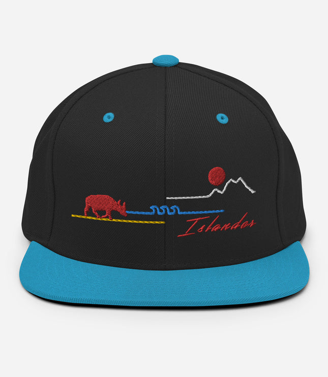 Lantau Islander | Flat Brim Snapback Hat