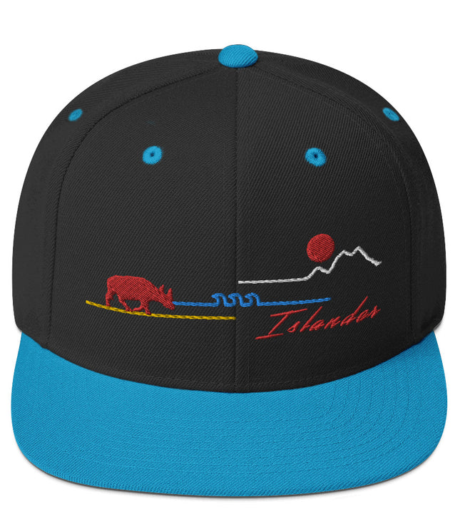 Lantau Islander | Flat Brim Snapback Hat
