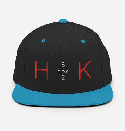 H + K Horizontal | Flat Brim Snapback Hat