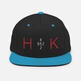 H + K Horizontal | Flat Brim Snapback Hat