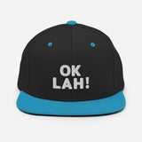 OK LAH! Bubble Text | Snapback Hat