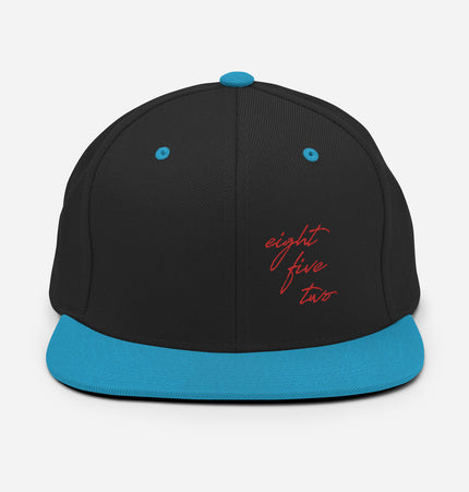 Eight Five Two Script | Snapback Hat