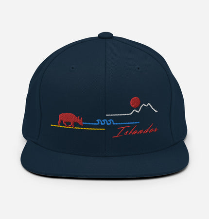 Lantau Islander | Flat Brim Snapback Hat