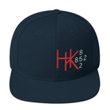 H + K Stack Side Adjusted | Flat Brim Snapback Hat