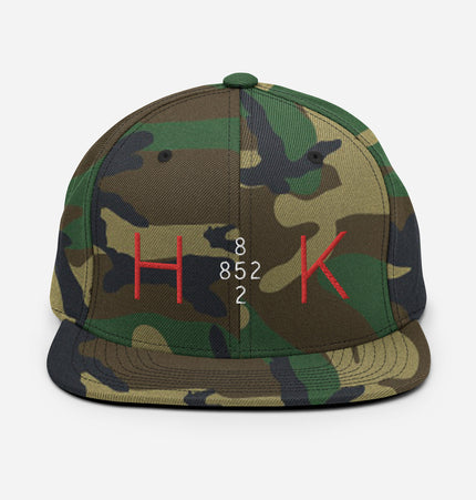 H + K Horizontal | Flat Brim Snapback Hat
