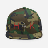 H + K Horizontal | Flat Brim Snapback Hat