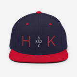 H + K Horizontal | Flat Brim Snapback Hat