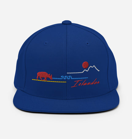 Lantau Islander | Flat Brim Snapback Hat