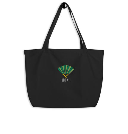 Hot AF - Analog | Large organic tote bag