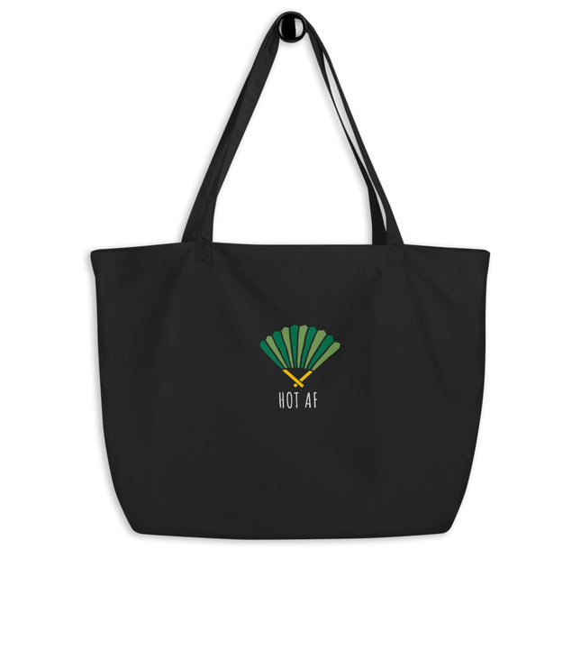 Hot AF - Analog | Large organic tote bag