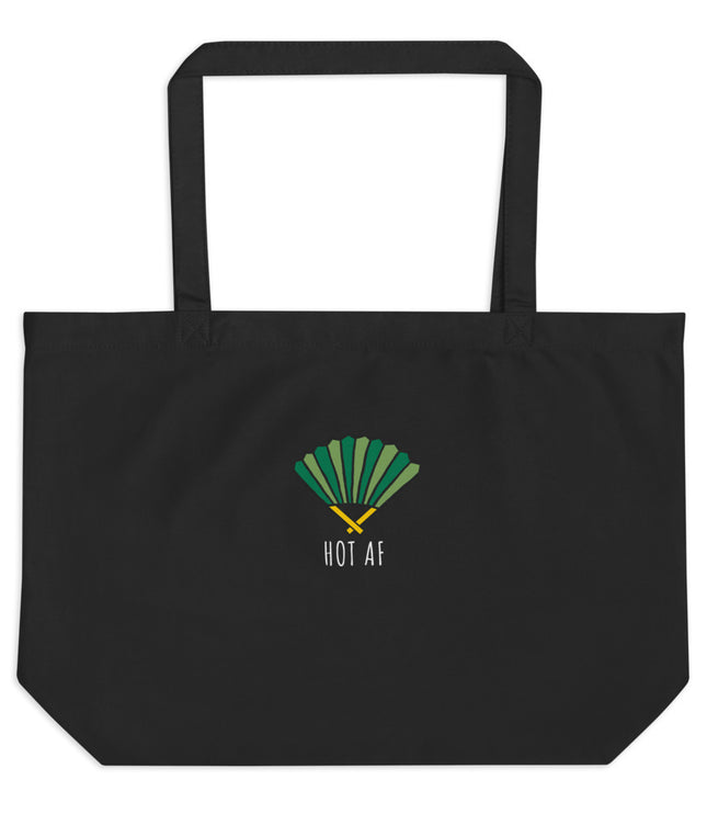 Hot AF - Analog | Large organic tote bag
