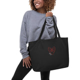 852 Junk Sail Love! | Large organic tote bag