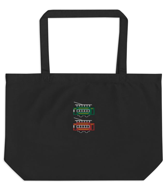 Hong Kong Ding Dings | Large organic tote bag