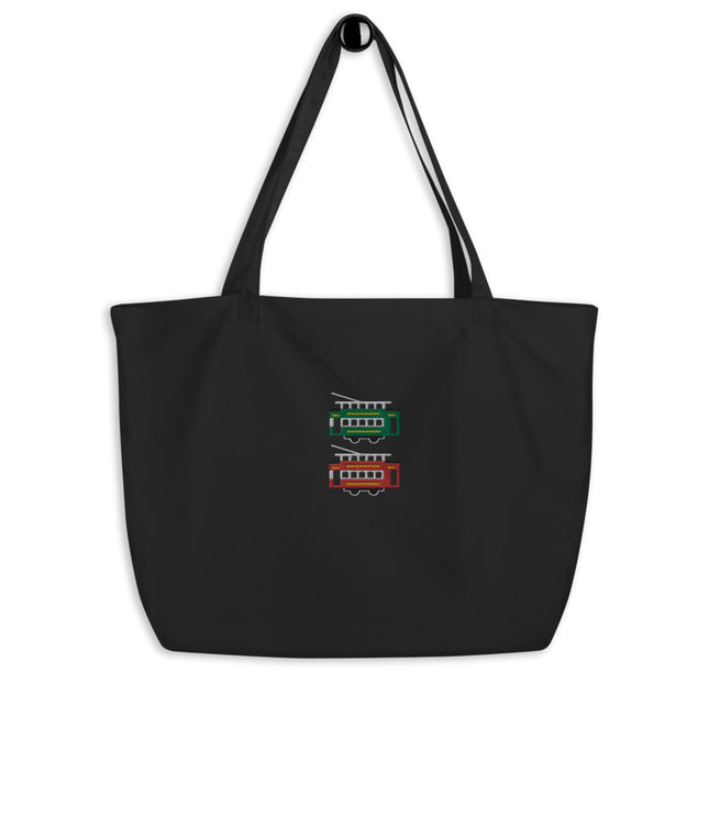 Hong Kong Ding Dings | Large organic tote bag