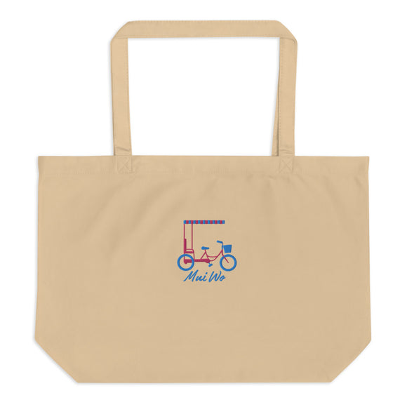 Mui Wo Trike Life (Wonderland) | Large organic tote bag