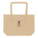 Hot AF - Digital | Large organic tote bag