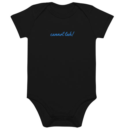 Cannot Lah! | Organic cotton baby bodysuit