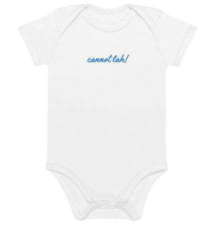 Cannot Lah! | Organic cotton baby bodysuit