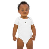 Itsy Bitsy Red Taxi | Organic cotton baby bodysuit