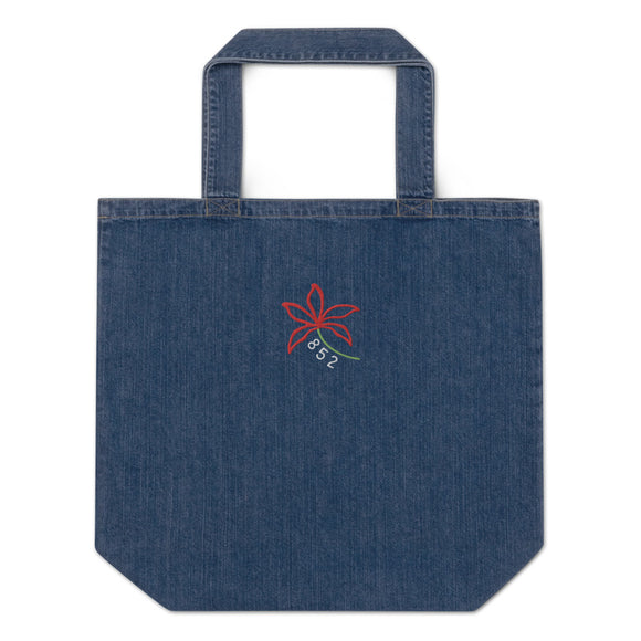 Bauhinia 852 | Organic denim tote bag