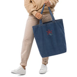 Bauhinia 852 | Organic denim tote bag