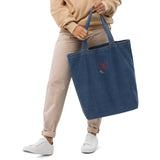 852 Junk Sail Love! | Organic denim tote bag