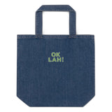 Ok Lah! | Organic denim tote bag