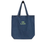 Ok Lah! | Organic denim tote bag