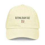 Resting Beach Face 852 | Pastel Baseball Dad Hat