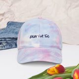 Eight Five Two Scrawl | Tie dye dad hat