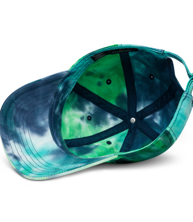 Eight Five Two Scrawl | Tie dye dad hat