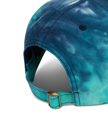 Itsy-Bitsy Bauhinia | Tie dye dad hat