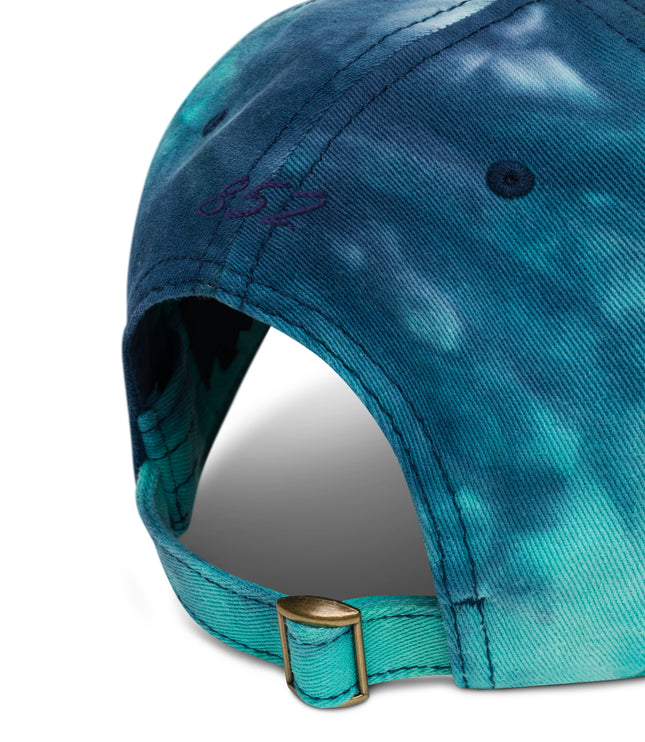 Itsy-Bitsy Bauhinia | Tie dye dad hat