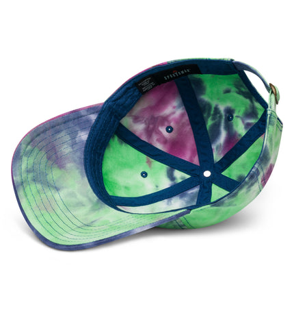 Eight Five Two Scrawl | Tie dye dad hat