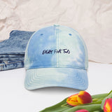 Eight Five Two Scrawl | Tie dye dad hat