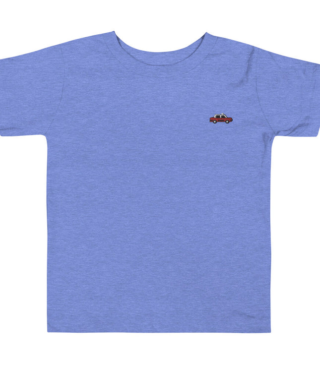 Itsy Bitsy Red Taxi | Toddler Short Sleeve Tee