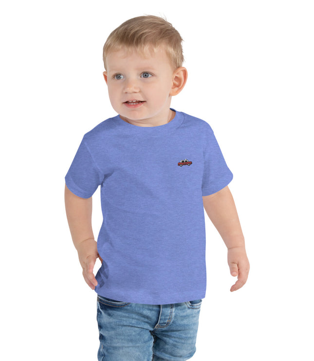 Itsy Bitsy Red Taxi | Toddler Short Sleeve Tee