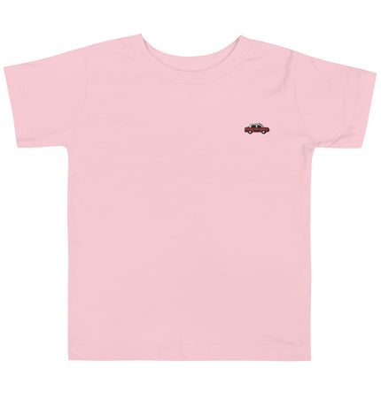 Itsy Bitsy Red Taxi | Toddler Short Sleeve Tee