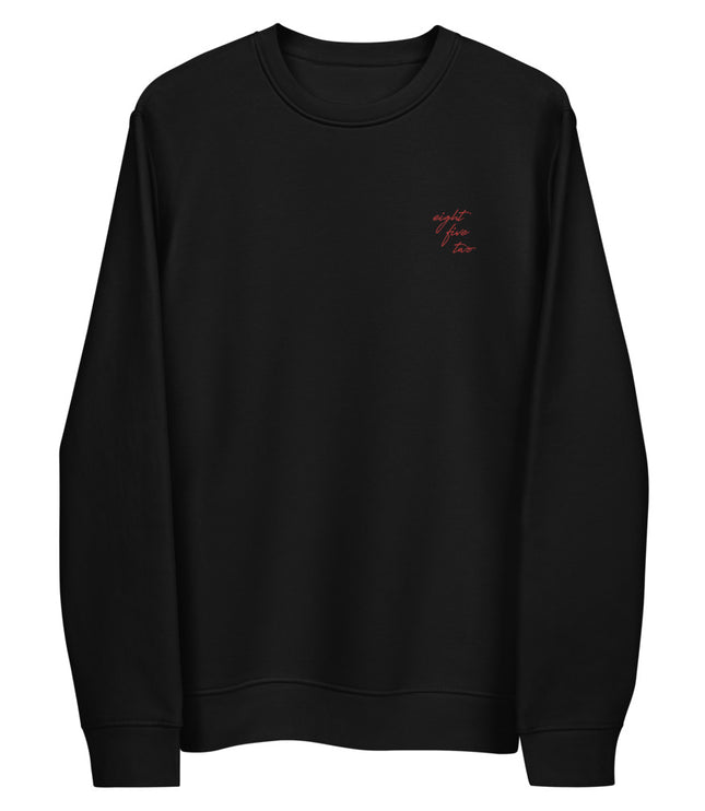 Eight Five Two Script | Unisex eco sweatshirt