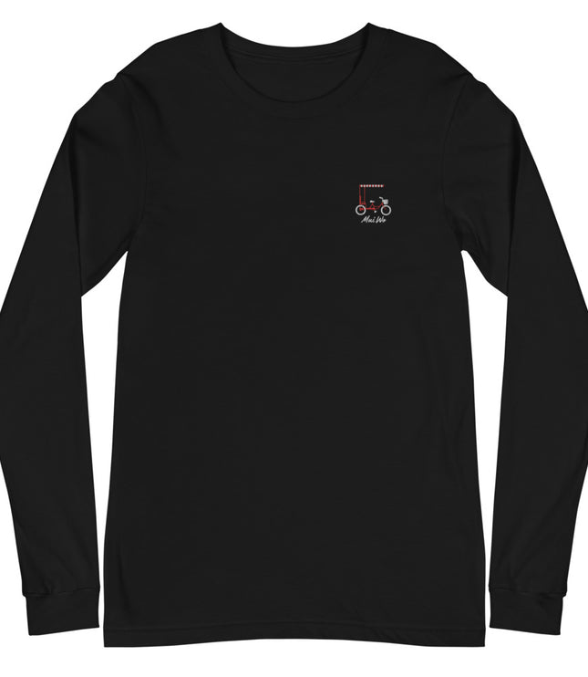 Mui Wo Trike Life (Red) | Unisex Long Sleeve Tee
