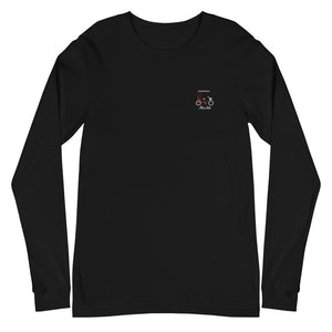 Mui Wo Trike Life (Red) | Unisex Long Sleeve Tee