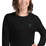 Mui Wo Bike Life Green Wheel | Unisex Long Sleeve Tee