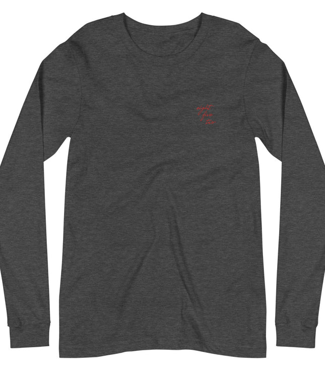 Eight Five Two Script | Unisex Long Sleeve Tee