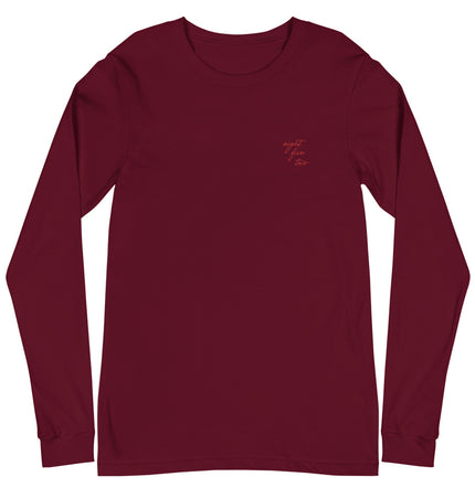 Eight Five Two Script | Unisex Long Sleeve Tee